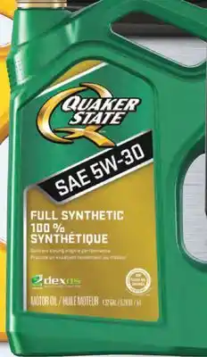 PartSource Quaker State offer
