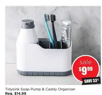 Kitchen Stuff Plus Tidysink Soap Pump & Caddy Organizer offer