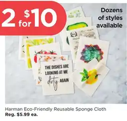 Kitchen Stuff Plus Harman Eco-Friendly Reusable Sponge Cloth offer