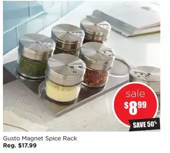 Kitchen Stuff Plus Gusto Magnet Spice Rack offer