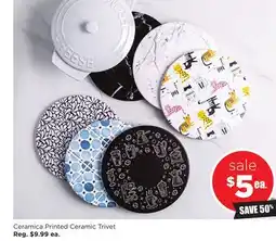 Kitchen Stuff Plus Ceramica Printed Ceramic Trivet offer