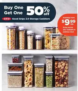 Kitchen Stuff Plus Oxo Good Grips 2.0 Storage Canisters offer