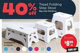 Kitchen Stuff Plus 40 Tread Folding Step Stool offer