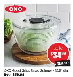 Kitchen Stuff Plus OXO Good Grips Salad Spinner-10.5 dia offer