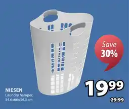 JYSK NIESEN Laundry hamper offer
