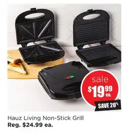 Kitchen Stuff Plus Hauz Living Non-Stick Grill offer