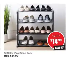 Kitchen Stuff Plus Softstor Vinyl Shoe Rack offer