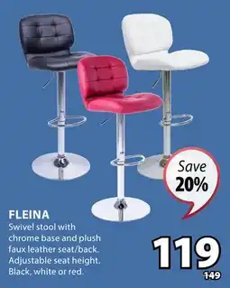 JYSK Fleina Swivel stool offer