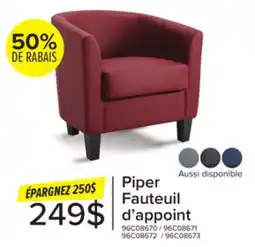 Leon's Piper Fauteuil d'appoint - gris pâle offer