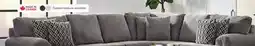 Leon's Jupiter 4-Piece Sectional with Left-Facing Chaise - Ash Grey offer