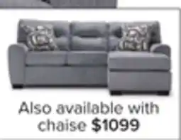 Leon's Renzo Chaise Sofa - Marble offer