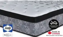 Leon's Sealy Posturepedic Correct Comfort III Firm Eurotop Mattress Collection offer