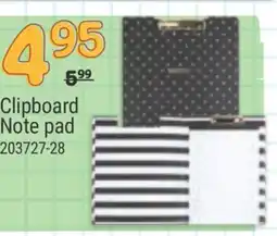 Rossy Clipboard Note pad offer