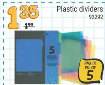 Rossy Plastic dividers offer