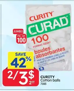 Rossy CURITY Cotton balls offer