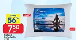 Rossy DREAMS Quilted pillow offer