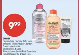 Pharmaprix GARNIER Facial Cleansers offer