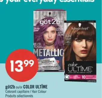 Pharmaprix göt2b or COLOR ULTÎME Hair Colour offer