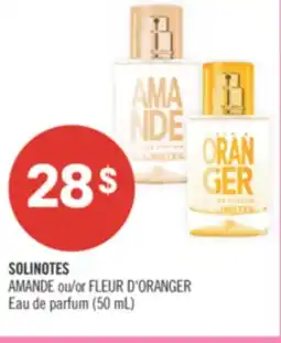 Pharmaprix SOLINOTES Eau de parfum offer