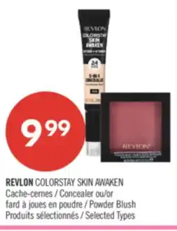 Pharmaprix REVLON COLORSTAY SKIN AWAKEN Concealer or Powder Blush offer