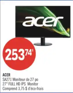 Pharmaprix ACER 27 FULL HD IPS Monitor offer