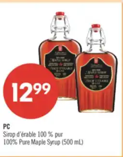 Pharmaprix PC 100% Pure Maple Syrup offer