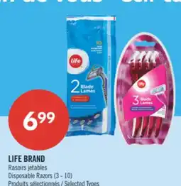Pharmaprix LIFE BRAND offer