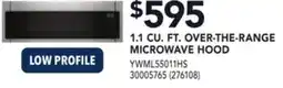 RONA 1.1 CU. FT. OVER-THE-RANGE MICROWAVE HOOD offer