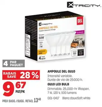 BMR AMPOULE DEL GU10 offer