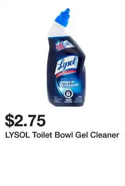 Dollarama LYSOL Toilet Bowl Gel Cleaner offer
