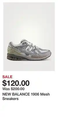 Holt Renfrew NEW BALANCE 1906 Mesh Sneakers offer