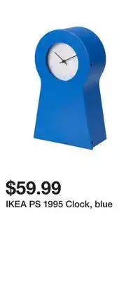 IKEA IKEA PS 1995 Clock, blue offer