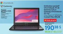 Walmart Chromebook 311 de Gateway 11,6 po offer