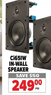 2001 Audio Video Paradigm IN-WALL SPEAKER offer