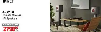 2001 Audio Video KEF Ultimate Wireless HiFi Speakers offer