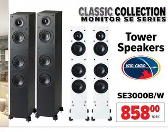 2001 Audio Video Tower Speakers offer