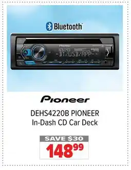 2001 Audio Video PIONEER In-Dash CD Car Deck offer