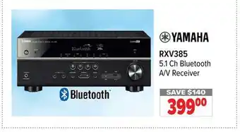 2001 Audio Video YAMAHA 5.1 Ch Bluetooth A/V Receiver offer