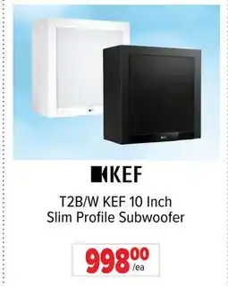 2001 Audio Video KEF 10 Inch Slim Profile Subwoofer offer
