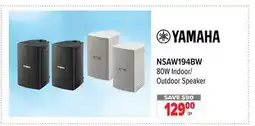 2001 Audio Video YAMAHA 80W Indoor/Outdoor Speaker offer
