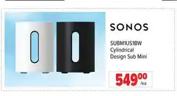 2001 Audio Video SONOS Cylindrical Design Sub Mini offer