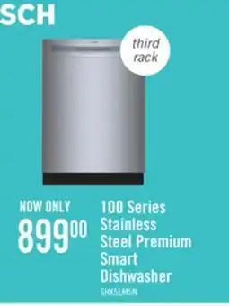 The Brick Bosch 100 Series Premium Smart Dishwasher with Third Rack - SHX5AEM5N offer