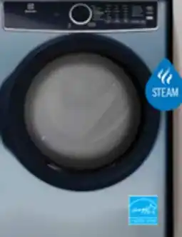 The Brick Electrolux 8 Cu. Ft. Electric Dryer with Steam - Glacier Blue - Stackable - ELFE743CAG offer