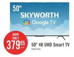The Brick Skyworth 50 UE7650 4K Google TV offer