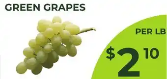 Food World Supermarket GREEN GRAPES offer