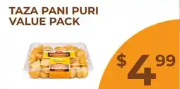 TAZA PANI PURI VALUE PACK