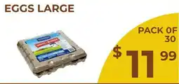 Food World Supermarket EGGS LARGE offer