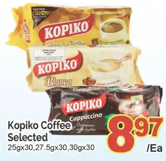 T&T Supermarket KOPIKO COFFEE SELECTED, 25GX30,27.5GX30,30GX30 offer