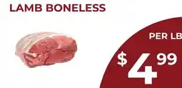 Food World Supermarket LAMB BONELESS offer