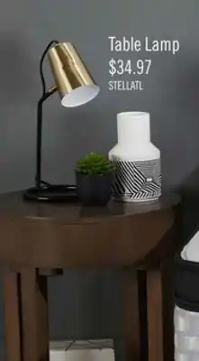 The Brick Stella 16.14 Black and Gold Desk/Task Lamp offer